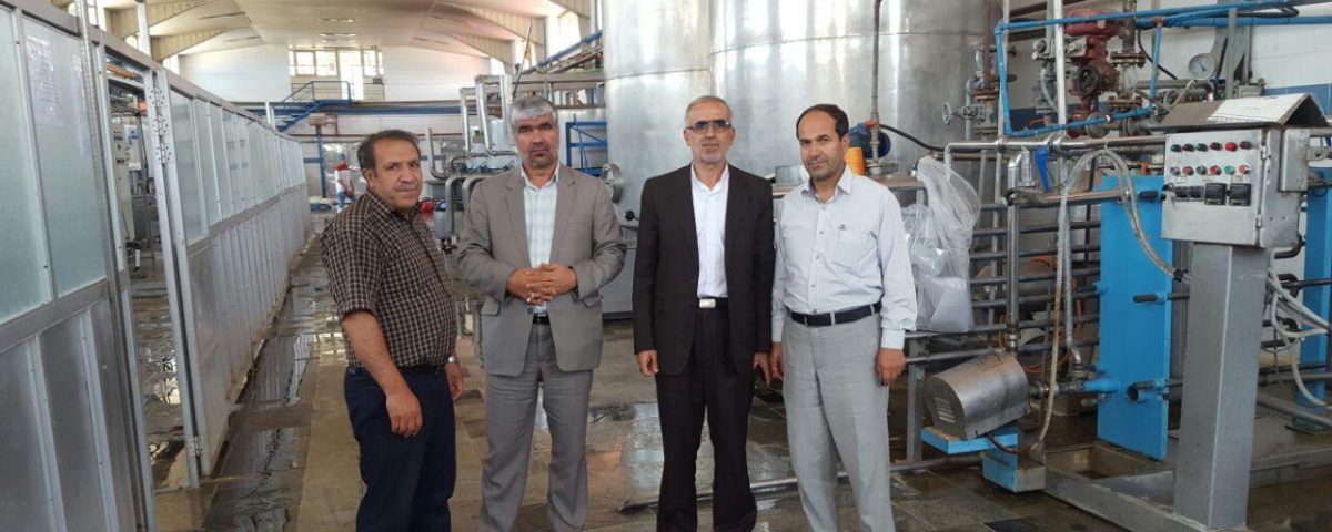 بازدید حسین پناهی عضو شورای شهر ارومیه از شرکت نوین نسیم ارومیه